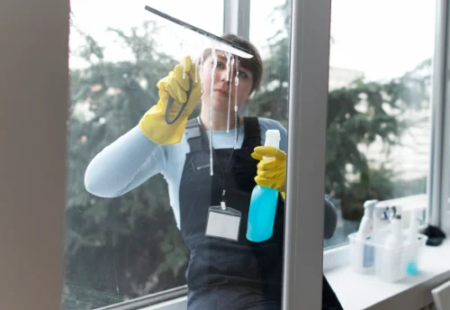 Nettoyage de vitres intérieures et extérieures à Louplande